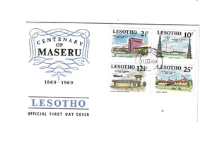 LESOTHO 1969 FDC Centenary of Maseru - Picture 1 of 2