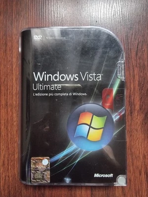 Microsoft Windows Vista Ultimate DVD ITALIANO/ITALIAN 32/64 BITS - Imagen 1 de 4