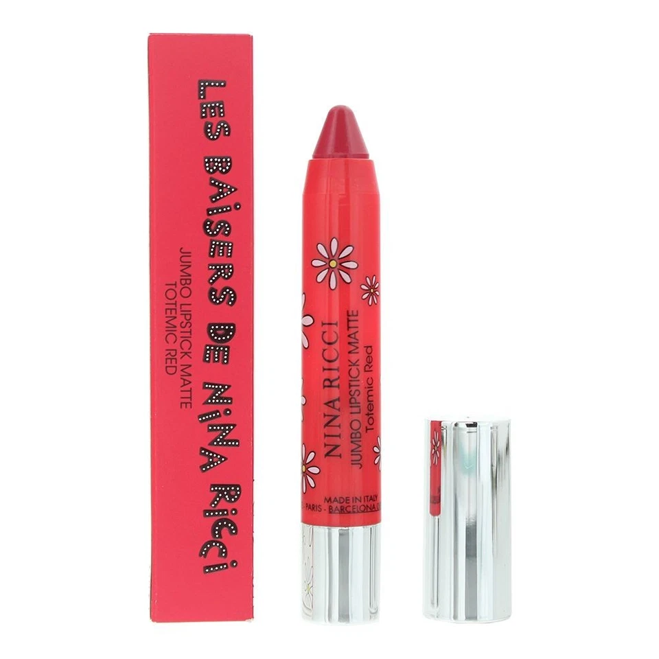 Lápiz labial rojo tótemico mate Nina Ricci Jumbo 2,5 g para mujer Foto 1 de 1