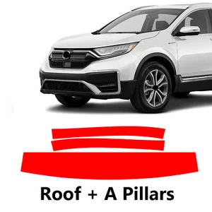 Roof+A Pillars PreCut Paint Protection Film For HONDA CR-V EX 2017-2022 - Picture 1 of 6