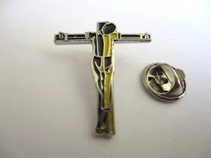 CRUCIFIED SKIN metal badge enamel pin SKINHEAD REGGAE - Picture 1 of 1