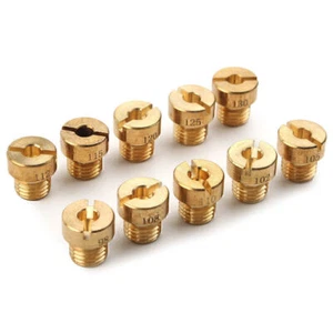 10 pezzi nuovo carburatore getto principale adatto per Dellorto PHBG SHA 5 mm #98-130 - Foto 1 di 10