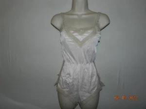 Vintage Juliara rosa/nude Body Strampler Teddy Dessous Small USA - Bild 1 von 4