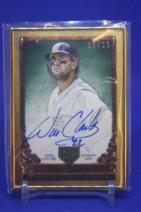 2023 Topps Gilded Gallery of Gold Autographs Will Clark #GOG-WC Emerald /25 (AU) - Picture 1 of 2