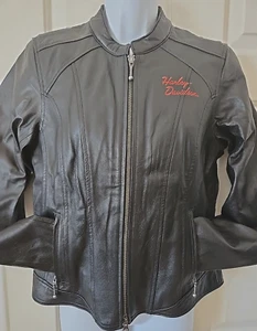 NEU MIT ETIKETT DAMEN HARLEY DAVIDSON KLASSISCHE REITJACKE GRÖSSE SMALL - Bild 1 von 10
