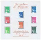 2002 Stamp Timbre Briefmark Bloc Bf 45 Couleurs Marianne Euros Neuf** Luxe Mnh