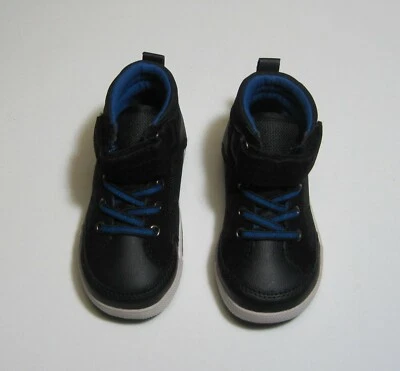 Toddler Boys High Top Sneakers Black NWT, Cherokee - Image 1 of 4