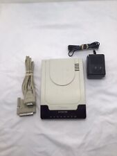 Hayes ACCURA 56K External Fax Modem V.90 03328-A + Power Supply - TESTED