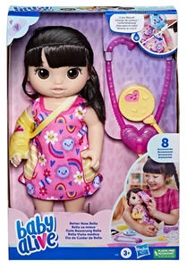 NUEVA Muñeca Baby Alive Better Now Bella - Pelo Largo Negro/Ojos Marrones - Imagen 1 de 1