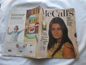McCALL'S Magazine-JANUARY,1967-SOPHIA LOREN COVER - Picture 1 of 1