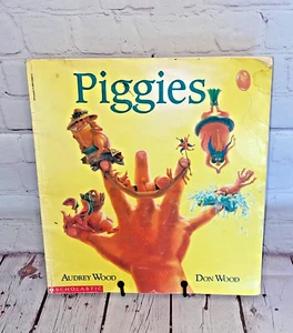 Piggies Softcover Buch Scholastic 1995 von Aubrey & Don Wood - Bild 1 von 18