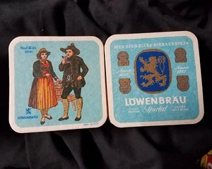 22 NOS Lowenbrau München Spezial Bier Bar Untersetzer - Bild 1 von 1