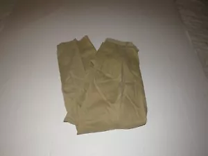 John Nordstrom Chinos Khaki Beige Pleated Cuffed Pants Slacks Size 42 x 30 - Picture 1 of 4