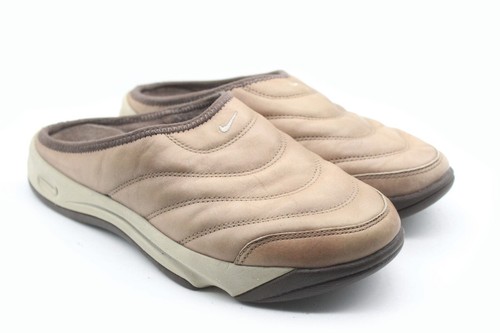 Nike Air Infradito Donna US 6.5 Marrone Sandali Scarpe Sneakers