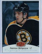 2006-07 Fleer Showcase Legacy Collection #207 Patrice Bergeron 10/50 - Bruins