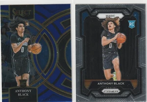 Anthony Black Rookie Card lot of 2 2023-24 Panini Prizm and Select - Foto 1 di 2