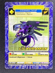 Monstruos digitales Gigadramon ST-113 Digimon Bandai 2001 - Imagen 1 de 3