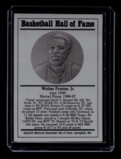 WALTER CLYDE FRAZIER 1986-99 BASKETBALL HALL OF FAME METALLIC HOF