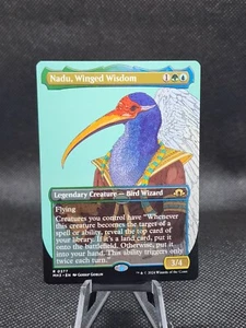 MTG - Nadu, Winged Wisdom (Borderless) - Modern Horizons 3 - Bild 1 von 6