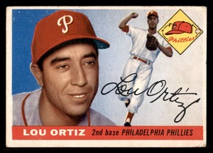 1955 Topps Lou Ortiz Rookie RC #114 GD Baseball Card