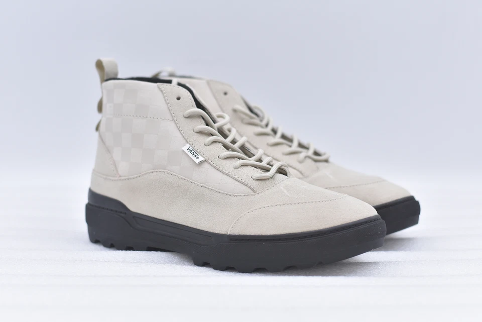 MEN'S Vans COLFAX Boot MTE-1 Suede Leather CHECKERBOARD SZ 11.5