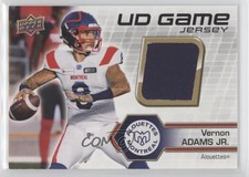 2021 Upper Deck CFL UD Game Jersey Vernon Adams Jr #UD-VA