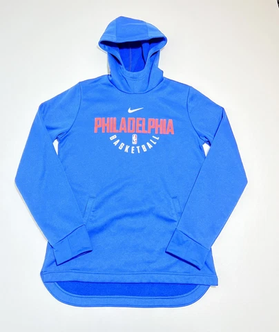 Nike Philadelphia 76ers Flex Showtime Hoodie Warm Up Sweatshirt Youth Boys XL Cover