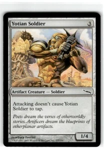 MTG Magic The Gathering Yotian Soldier Common Moderately Played - Picture 1 of 2