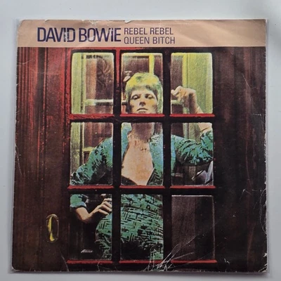  David Bowie Rebel Rebel  Queen Bitch , 7" Vinyl Cleaned & Tested - Image 1 of 4