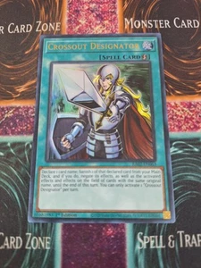 Yu-Gi-Oh! Crossout Designator RA02-EN063 Ultra Rare 1st Edition Near Mint - Picture 1 of 4