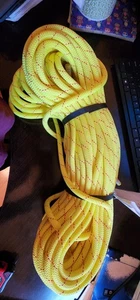 Edelweiss Canyon Seil 9,6 mm x 150 Fuß gelb mit Everdry Beschichtung | wasserdicht - Bild 1 von 3