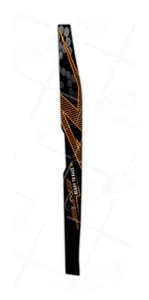 Adesivo decalcomania copricatena posteriore KTM Duke 790 890 GP R nero arancione - Foto 1 di 2