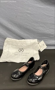 Eurotard Dancewear Youth Size 1.5 Black Tap Shoes - Picture 1 of 6