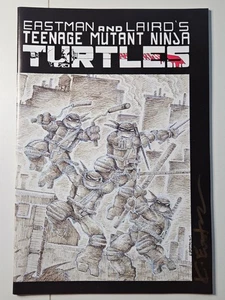 TEENAGE MUTANT NINJA TURTLES #1 Eastman 40th Anniversary Signed Kevin Eastman - Picture 1 of 8