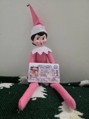 THE ELF ON THE SHELF Pink Girl Christmas Elf On The Shelf
