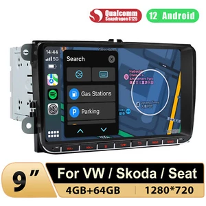 Android 12 9 Zoll Plug&Play Autoradio für Golf Passat Touran Polo Caddy Jetta CC - Bild 1 von 15