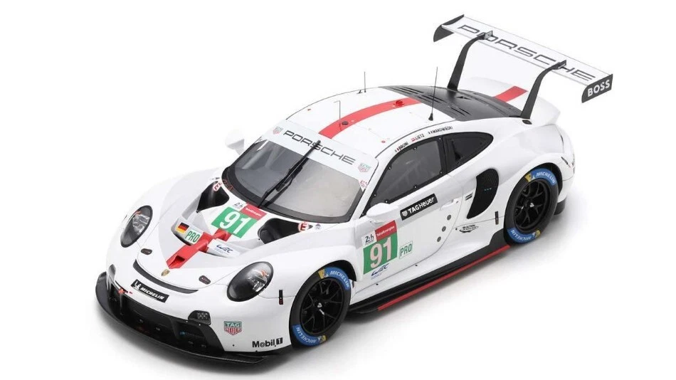 Spark Model PORSCHE 911 RSR-19 N.91 24 H LM 2021 BRUNI-LIETZ-MAKOWIECKI 1:18 - Immagine 1 di 1