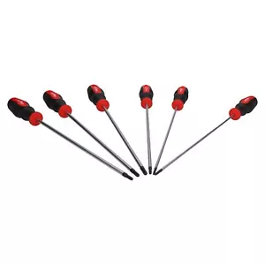 6tlg Torx Schraubendreher Set extra lang T10 - T30 von U.S.Pro Tools AT387 - Bild 1 von 3