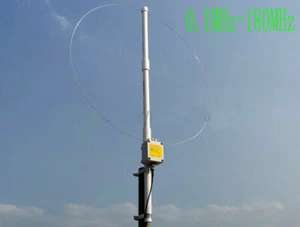 NEW K-180WLA Active Loop Broadband Receiving Antenna 0.1M-180MHz For SDR Radio - Zdjęcie 1 z 6