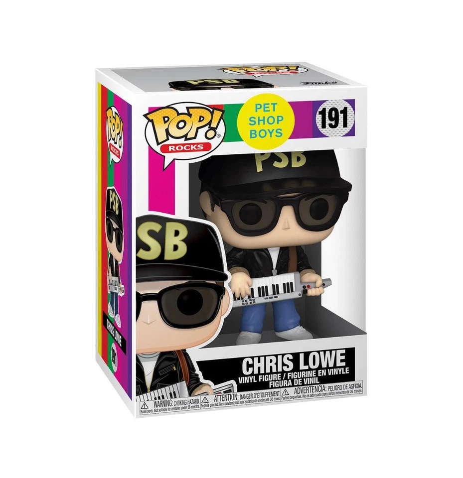 Funko Pop! Rocks - Pet Chop Boys - Chris Lowe - #191 Foto 1 de 1