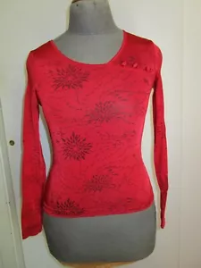 Wolford Satin Opaque Women's Oriental Style Long Sleeve Blouse Top Size XS - Picture 1 of 11