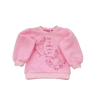 Disney Princess Pink Quilted  Sweater - Picture 1 of 6