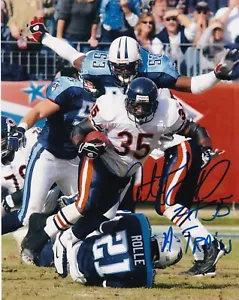 ANTHONY THOMAS CHICAGO BEARS "A-TRAIN" ACTION SIGNED 8X10 - Picture 1 of 1