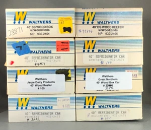 Walthers - 8 cajas blancas vacías de 8" - Imagen 1 de 3