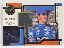 Press Pass Top Prospects 2004 Paul Menards Race-Used Shoe #087/150
