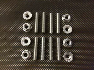 Borchie collettore di scarico acciaio inox Peugeot 206 1.4 1.6L 16v e dadi flangia - Foto 1 di 2