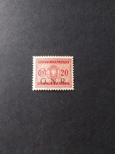 1944 R.S.I. Segnatasse G.N.R. N°49 C.20 Nuovo Linguellato - Foto 1 di 1