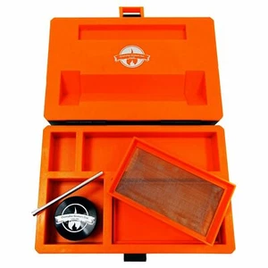 CheekyOne Smokers Club Midi Rolling Station Smoking Box - With FREE Grinder - Picture 1 of 4