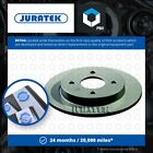 2x Brake Discs Pair Solid fits FORD SIERRA Mk2 1.8 Rear 87 to 93 253mm Set New