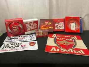 Arsenal Merchandise Soccer Ball, Member Packs 2012-2015, Street Signs, Clock